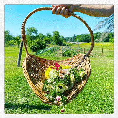 Two-Sparrows-Farm-Berkshire-Tioga-County-NY-Flower-Basket