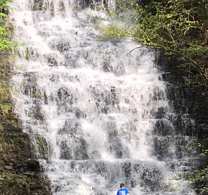 Waverly-Glen-Park-Tioga-County-Waterfall-with-Kid